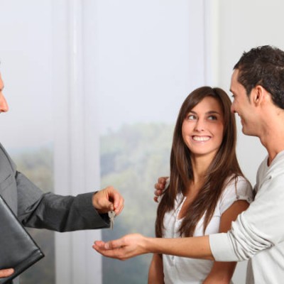 Couple Buying a New Home