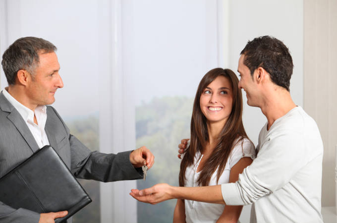 Couple Buying a New Home