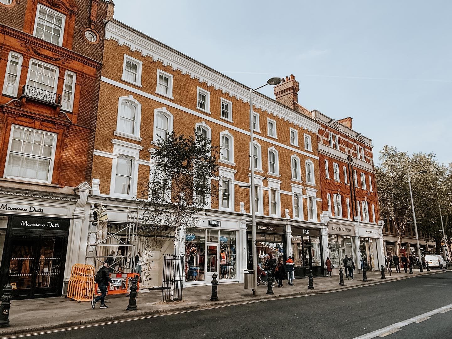 row of terrace houses in London